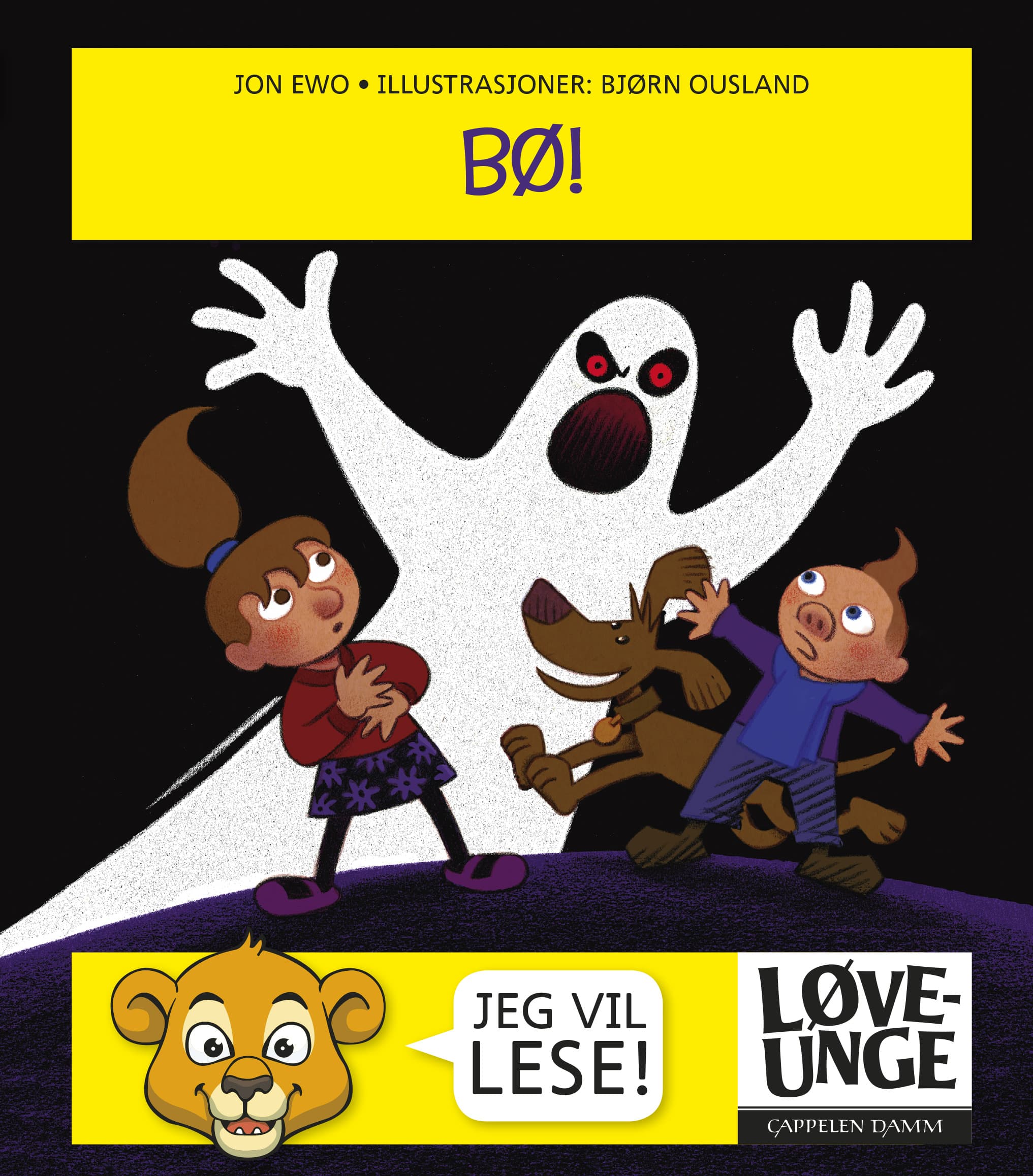 Omslag Løveunge - Bø! av Jon Ewo (Ebok)