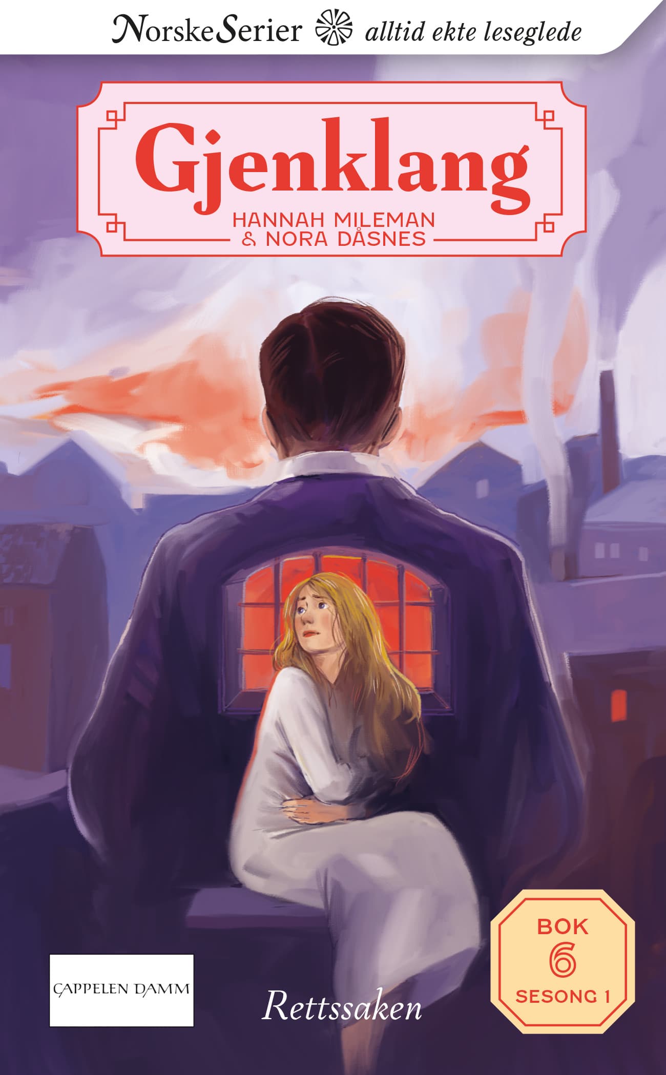 Omslag Rettssaken av Hannah Mileman og Nora Dåsnes (Ebok)