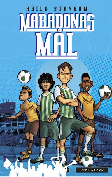 Omslag av "Maradonas mål"