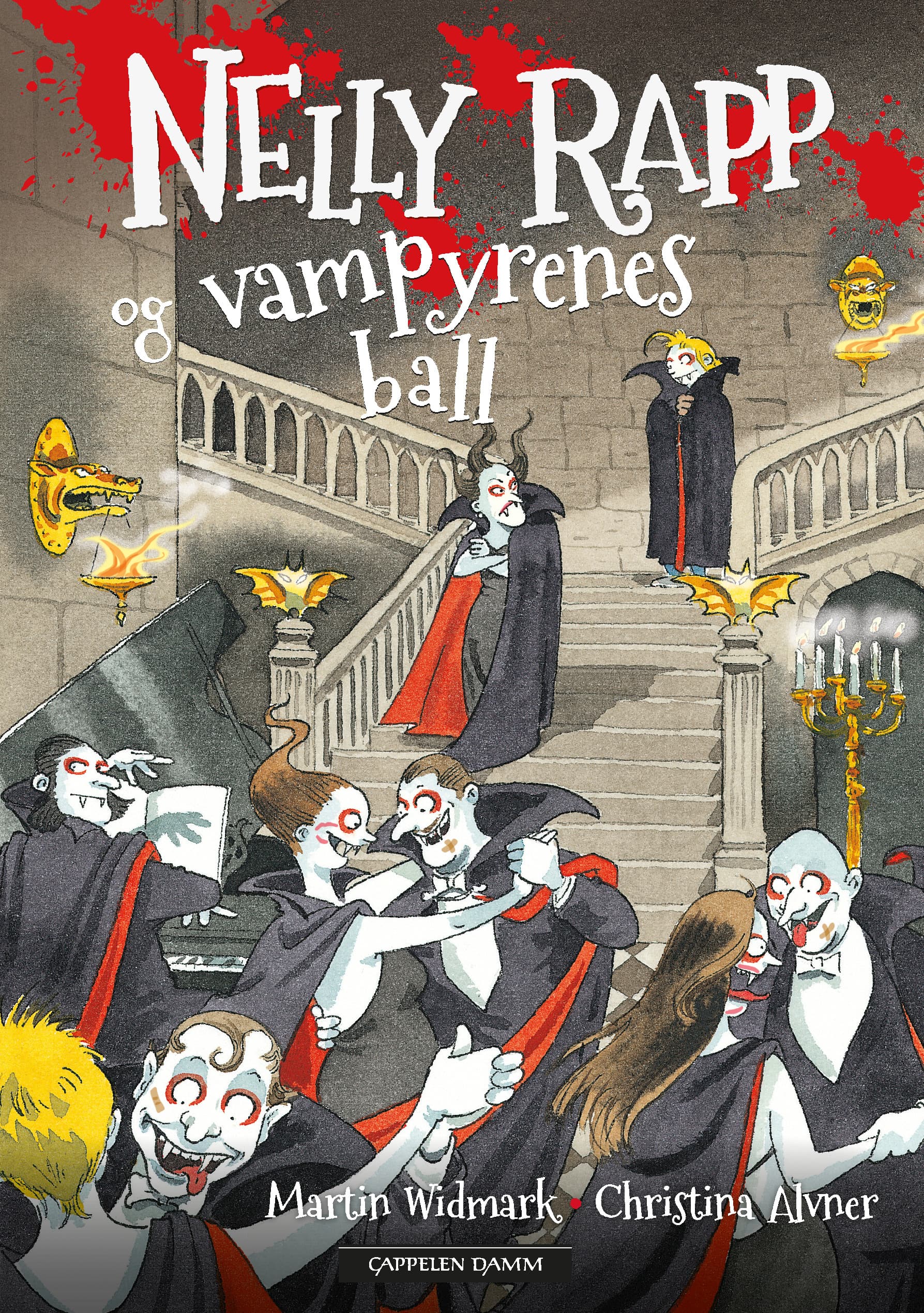 Omslag Nelly Rapp og vampyrenes ball av Martin Widmark (Ebok)
