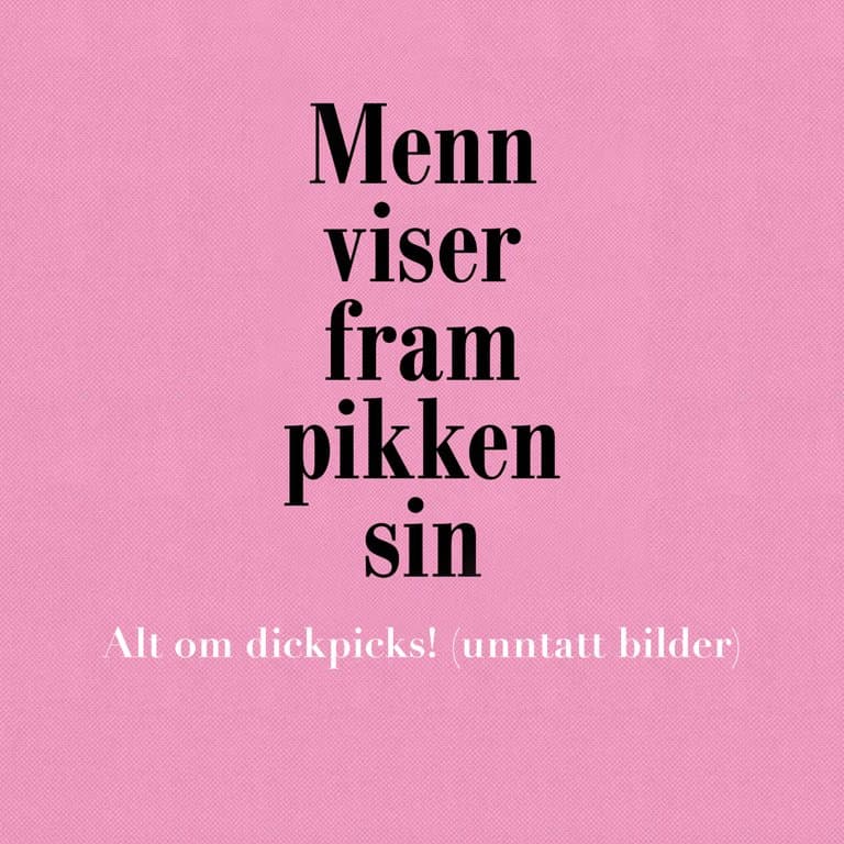 Omslag Menn viser fram pikken sin av Caroline Hainer (Lydbok)