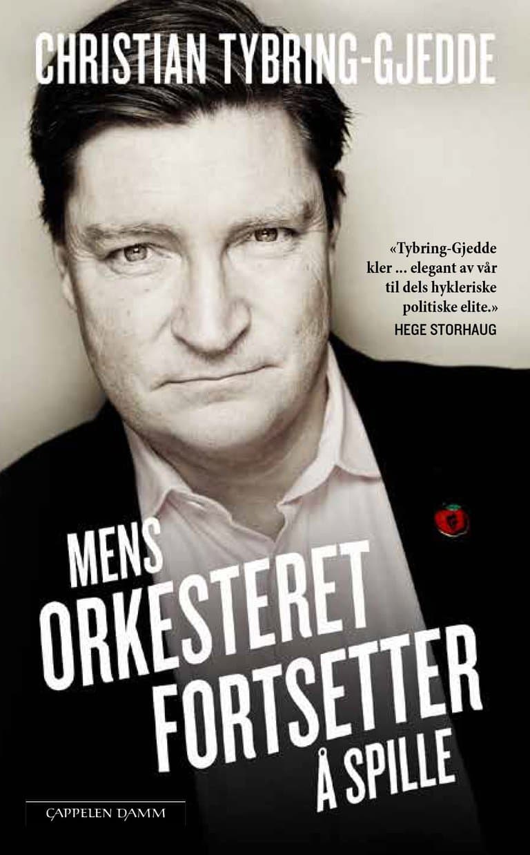 Omslag Mens orkesteret fortsetter å spille av Christian Tybring-Gjedde (Ebok)