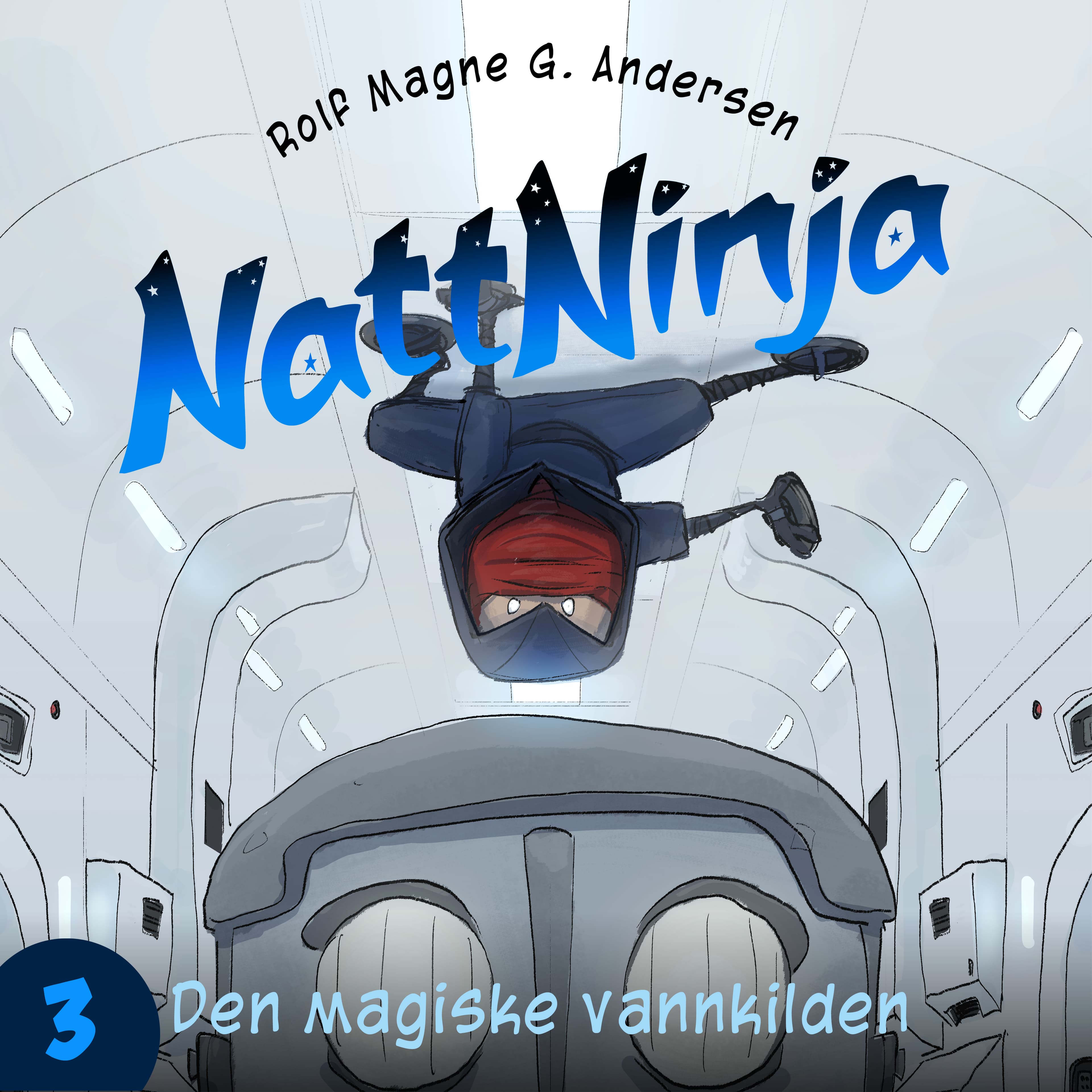 Omslag Nattninja - Den Magiske Vannkilden av Rolf Magne G. Andersen (Lydbok)