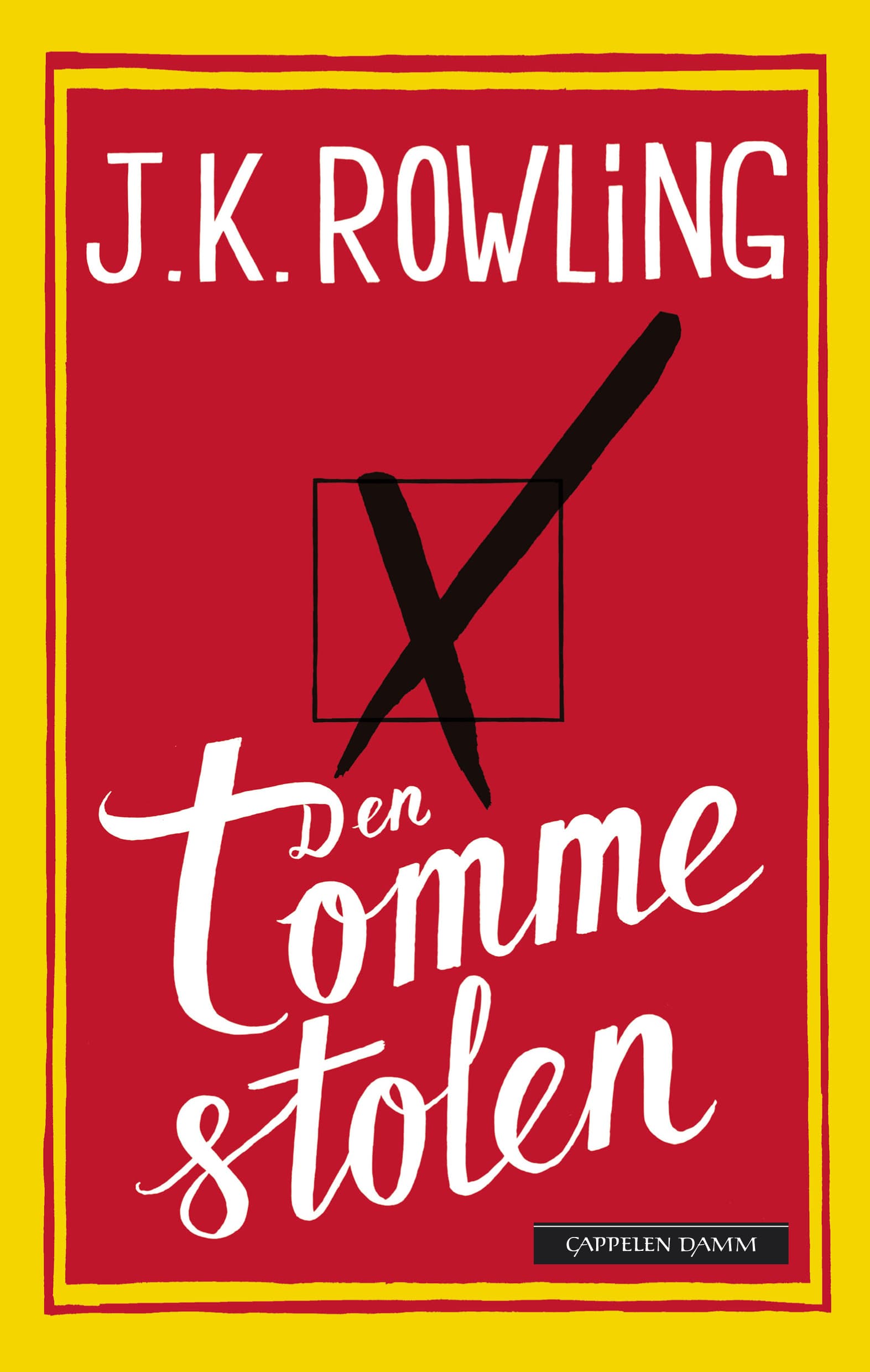 Omslag Den tomme stolen av J.K. Rowling (Ebok)