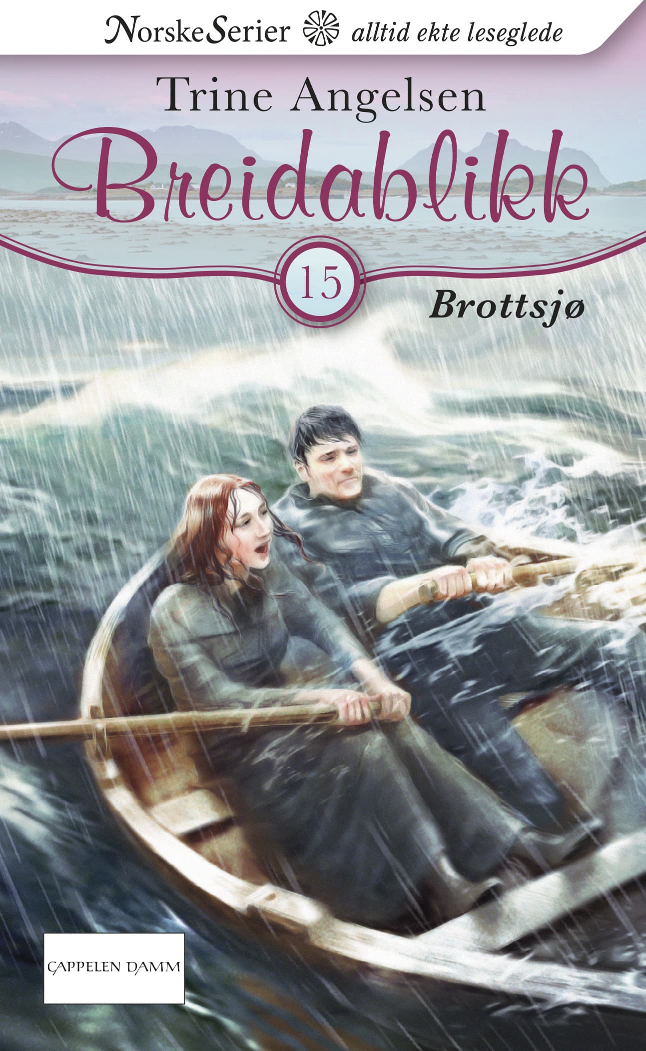 Omslag Brottsjø av Trine Angelsen (Ebok)