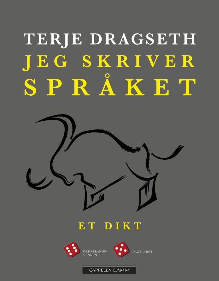 Omslag Jeg skriver språket av Terje Dragseth (Heftet)