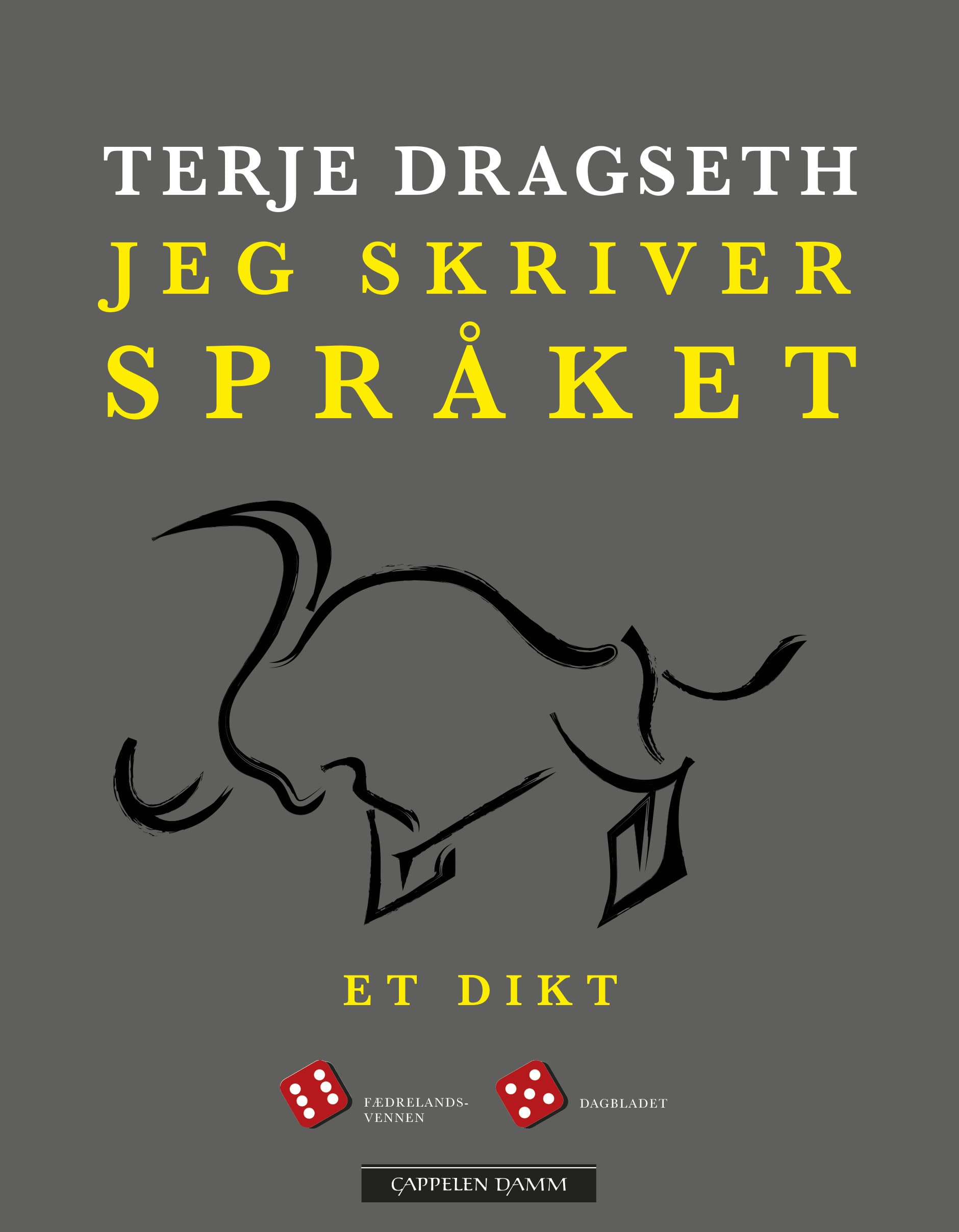 Omslag Jeg skriver språket av Terje Dragseth (Heftet)