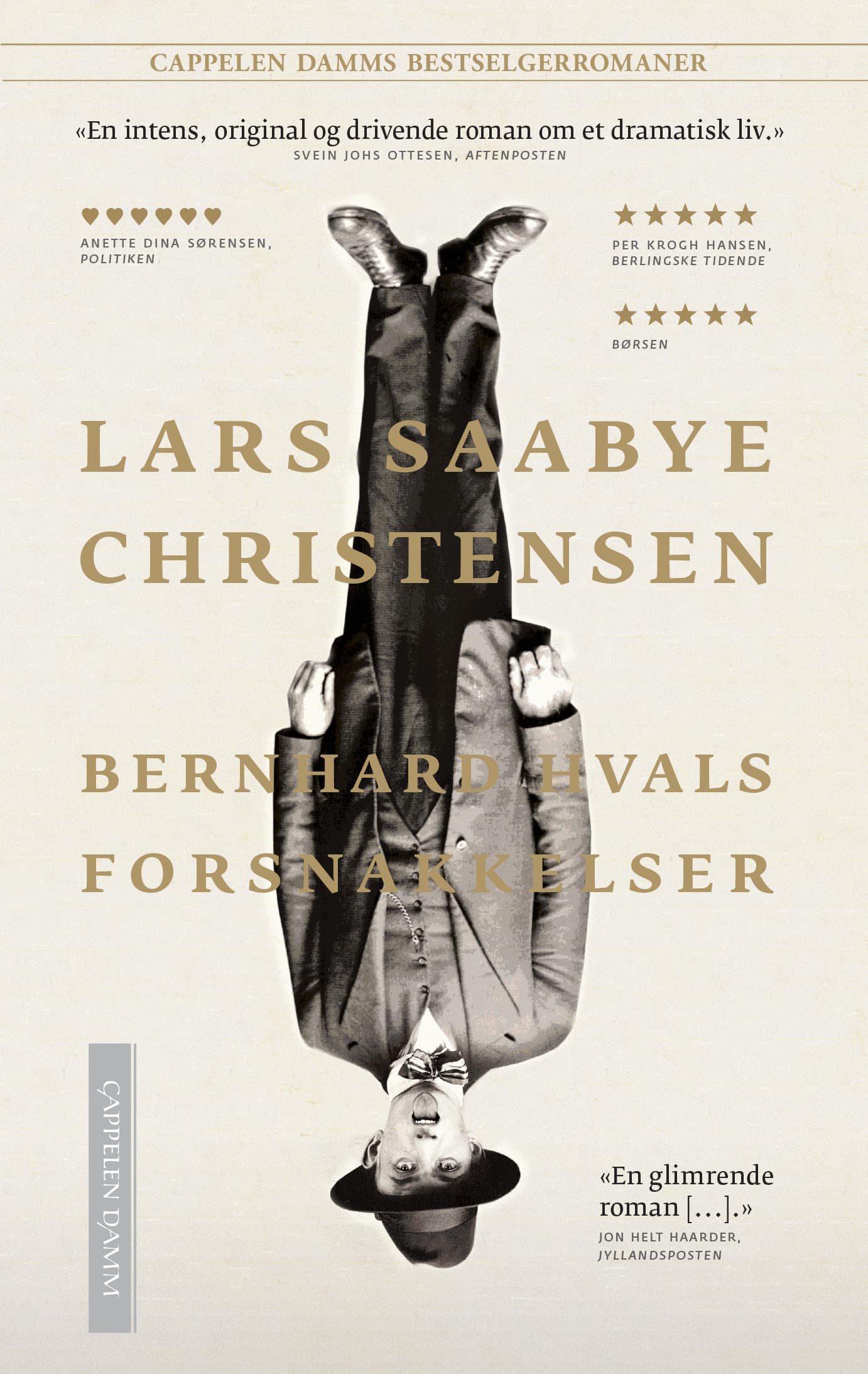 Omslag Bernhard Hvals forsnakkelser av Lars Saabye Christensen (Heftet)