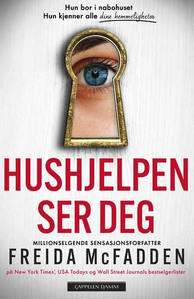 Omslag av "Hushjelpen ser deg"