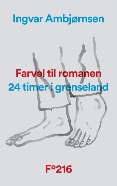 Omslag av "Farvel til romanen"