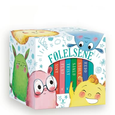 Følelsene – seks små bøker i en boks