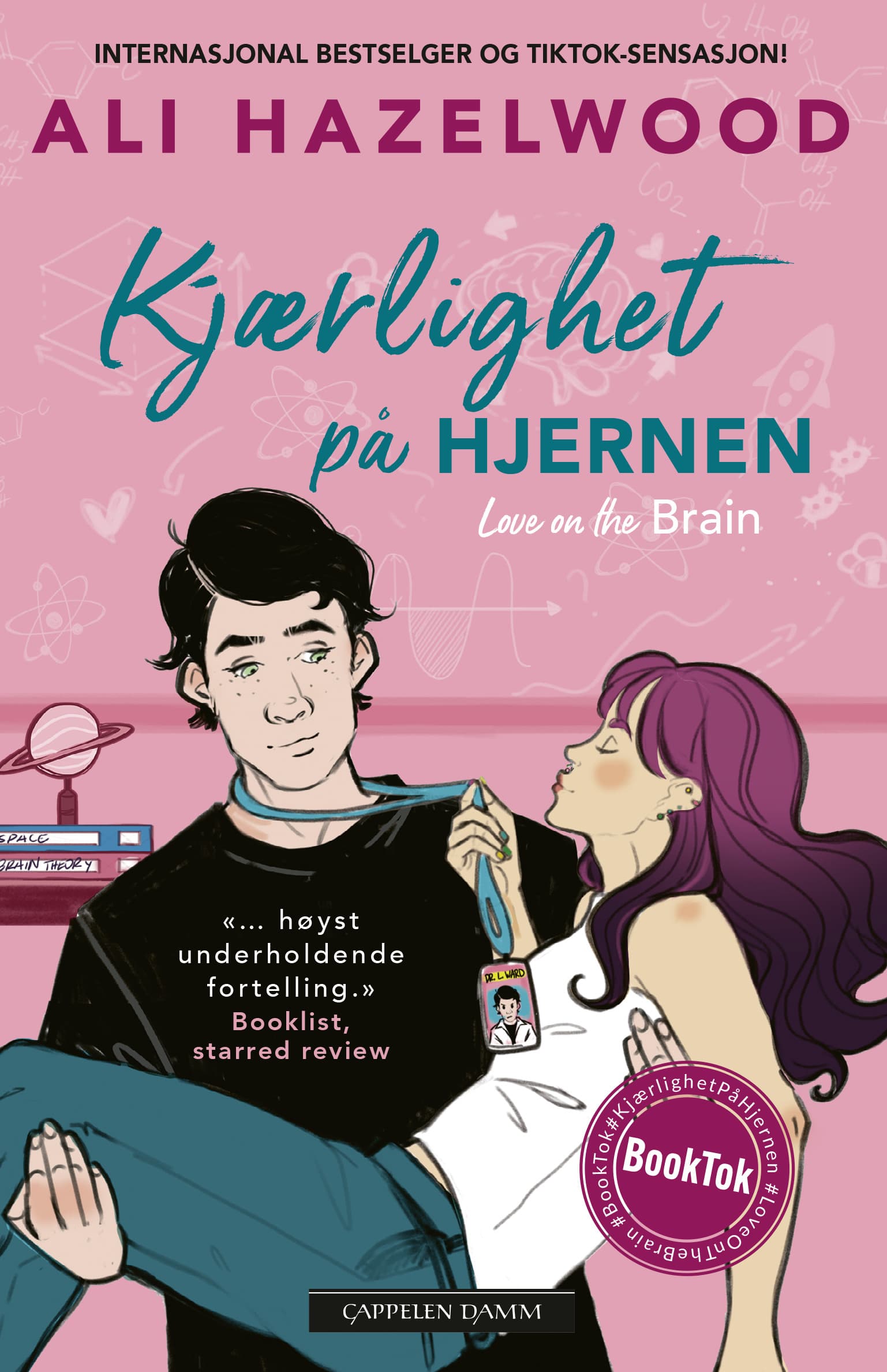 Omslag Kjærlighet på hjernen av Ali Hazelwood (Ebok)