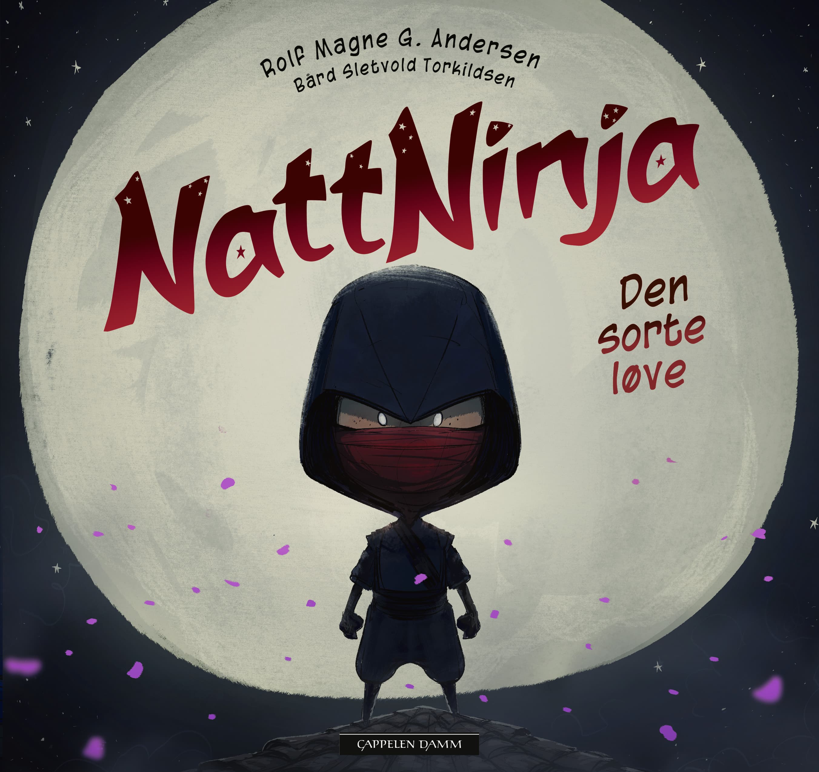 Omslag NATTNINJA - Den sorte løve av Rolf Magne G. Andersen (Ebok)