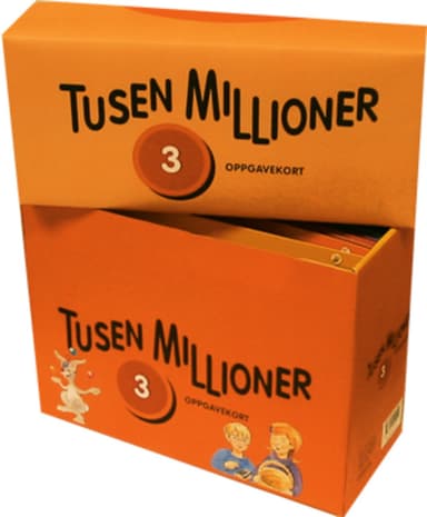 Tusen millioner 3 Oppgavekort