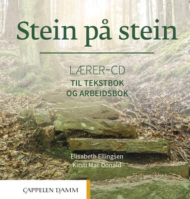 Stein på stein Lærer-cd til tekstbok, arbeidsbok og lærerressurs (2021)
