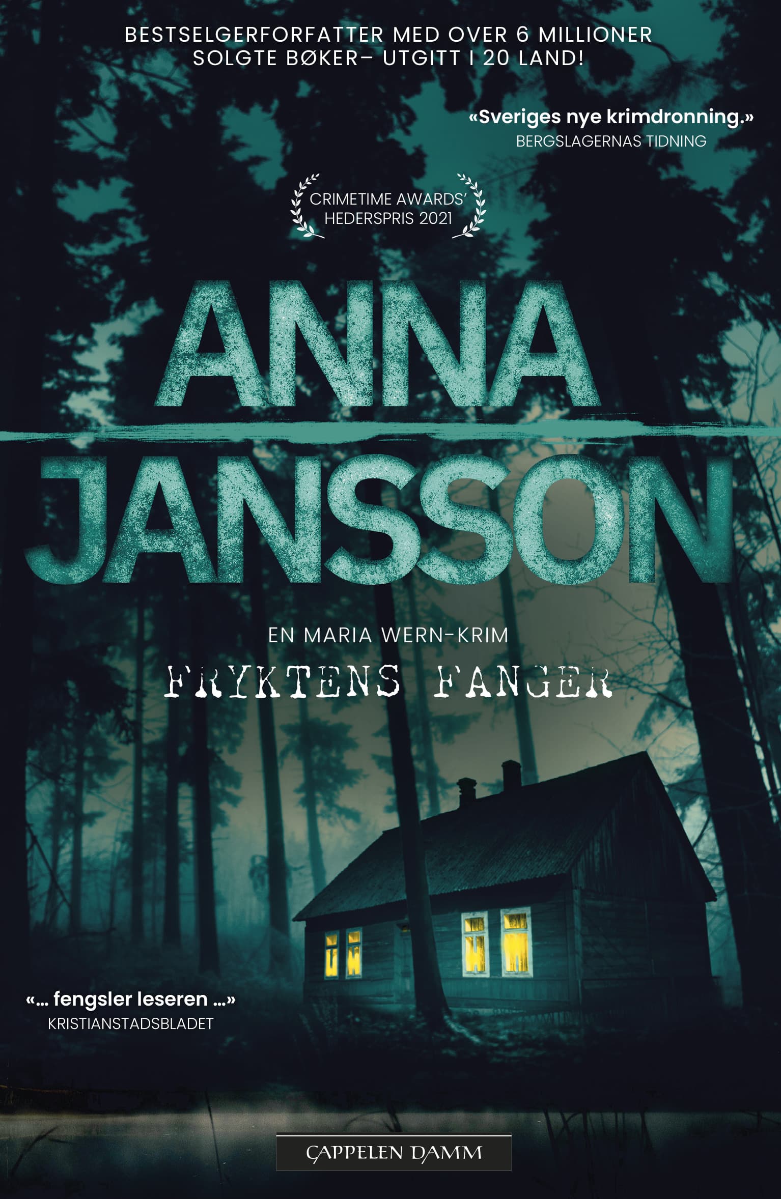 Omslag Fryktens fanger av Anna Jansson (Heftet)
