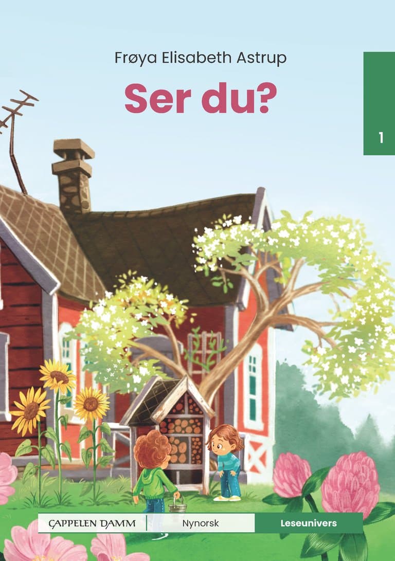 Omslag Leseunivers 1: Ser du? av Frøya Elisabeth Astrup (Innbundet)