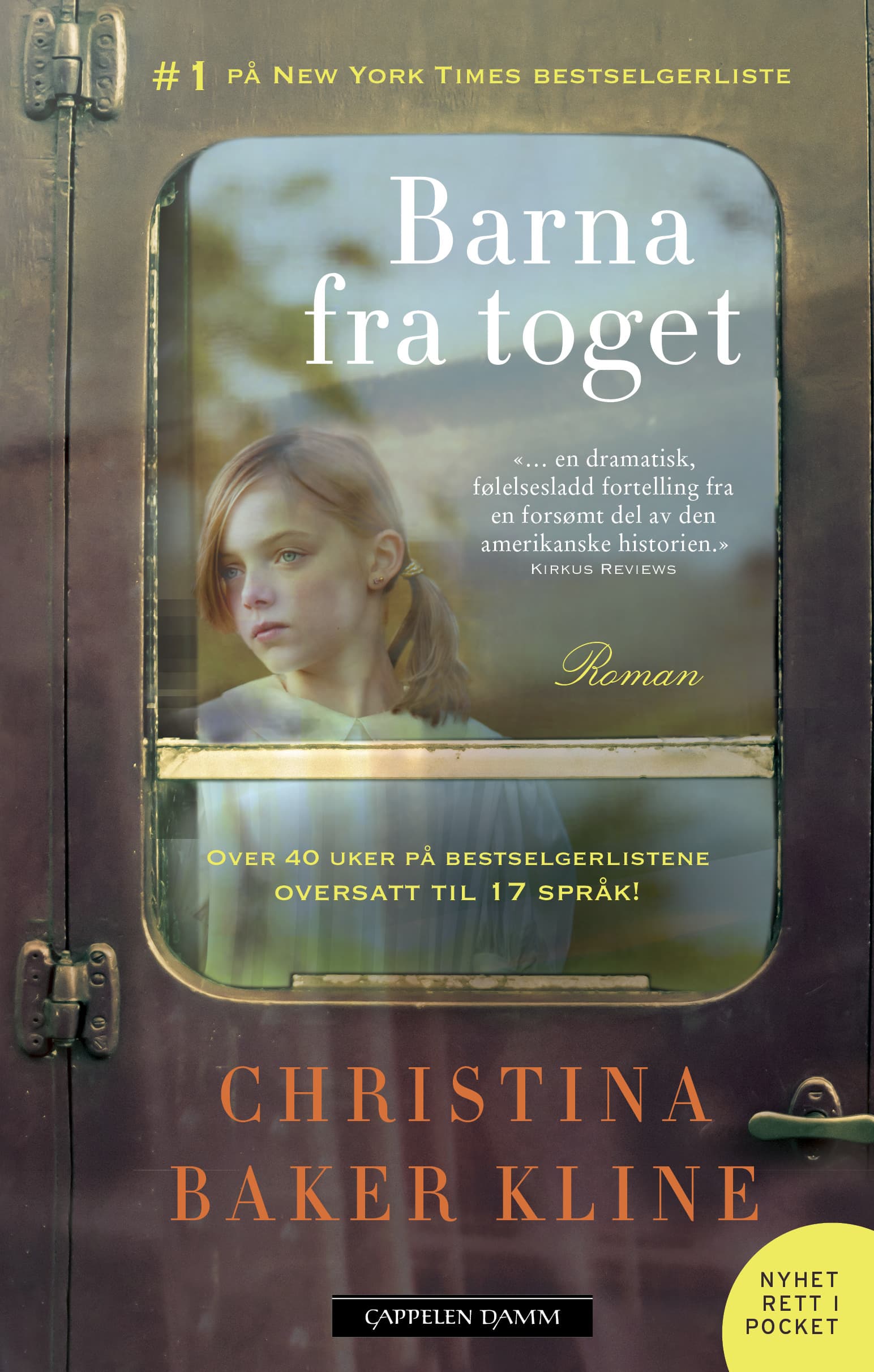 Omslag Barna fra toget av Christina Baker Kline (Heftet)