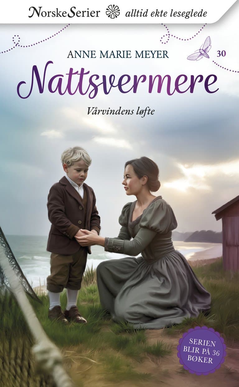 Omslag Vårvindens løfte av Anne Marie Meyer (Ebok)