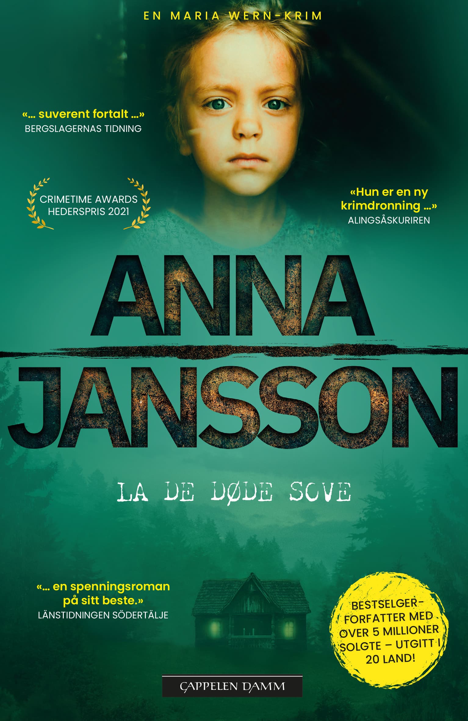 Omslag La de døde sove av Anna Jansson (Heftet)