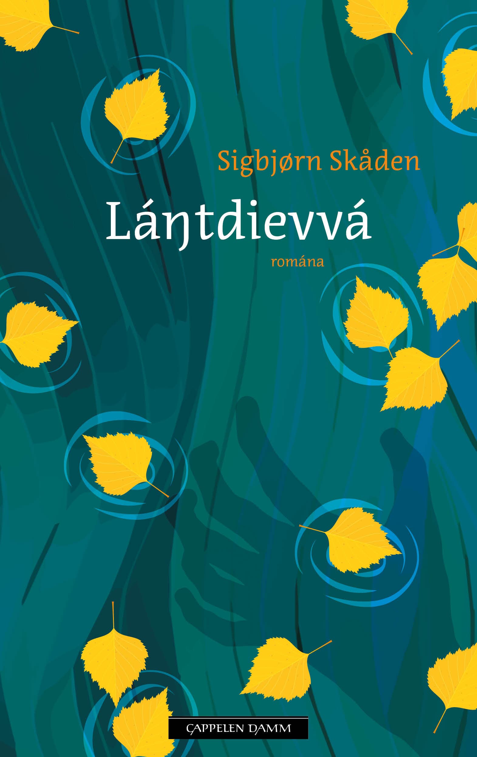 Omslag Láŋtdievvá av Sigbjørn Skåden (Innbundet)