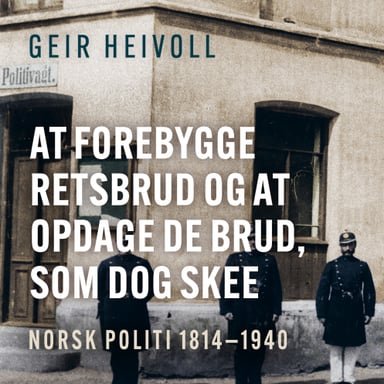 Omslag av "At forebygge Retsbrud og at opdage de Brud, som dog skee"