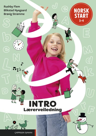 Omslag av "Norsk start 3–4 Intro Les og skriv Lærerveiledning"