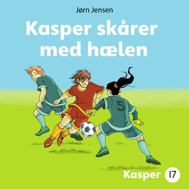 Omslag av "Kasper skårer med hælen"