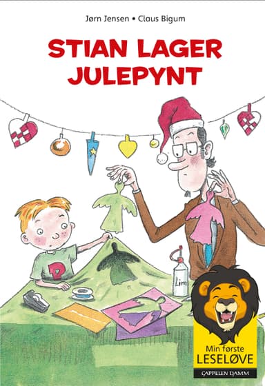 Min første leseløve - Stian lager julepynt