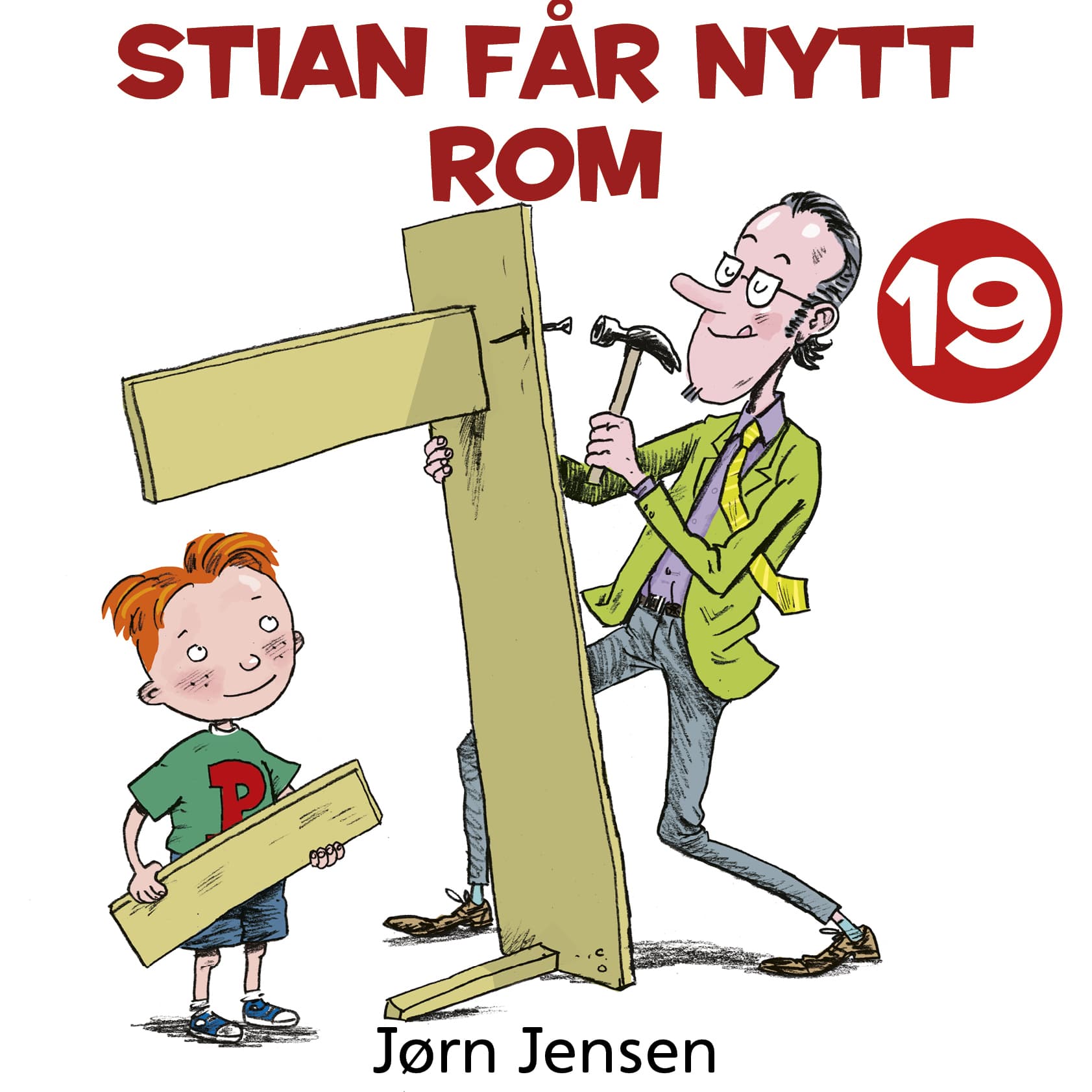 Omslag Stian får nytt rom av Jørn Jensen (Lydbok)