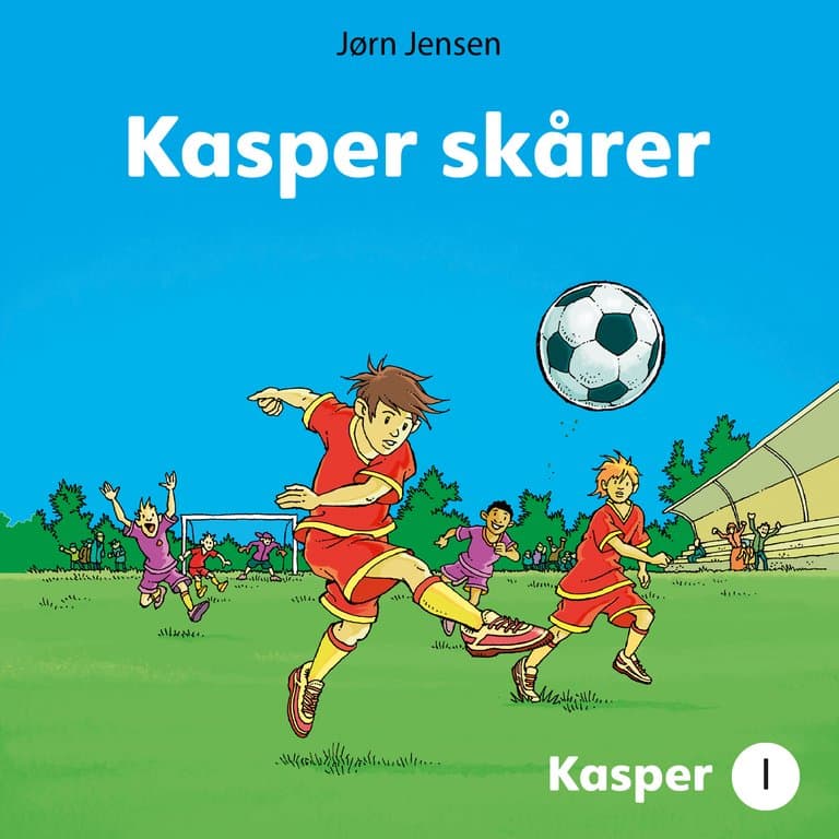 Omslag Kasper skårer av Jørn Jensen (Lydbok)