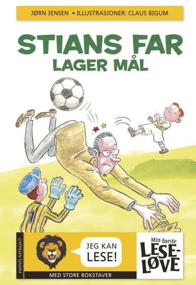 Min første leseløve - Stians far lager mål