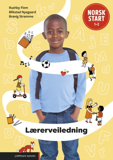 Omslag av "Norsk start 1–2 Intro Les og skriv Lærerveiledning"