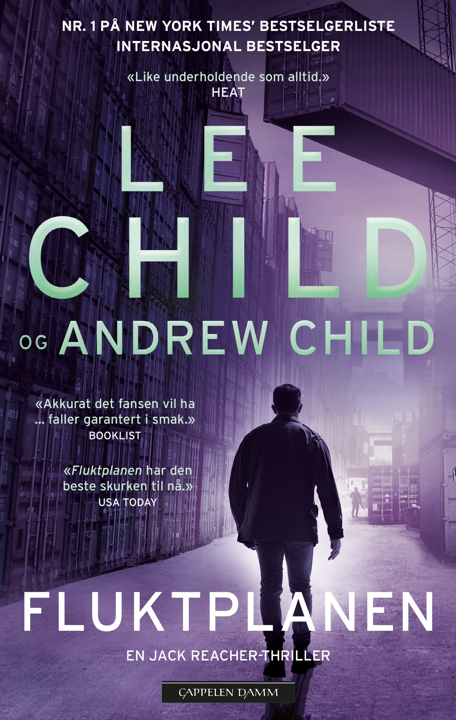 Omslag Fluktplanen av Lee Child (Heftet)