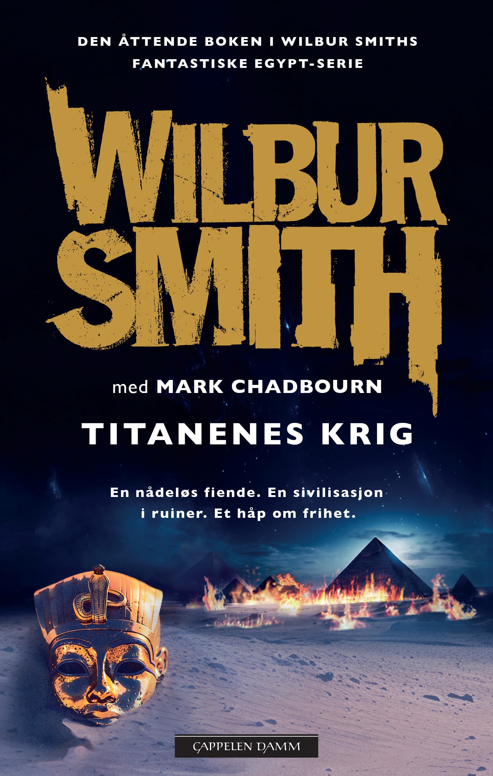 Omslag Titanenes krig av Wilbur Smith (Heftet)