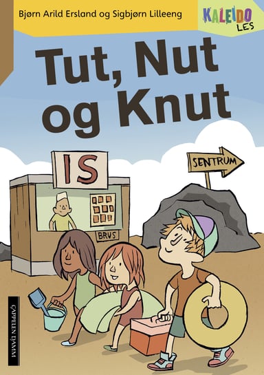 Omslag av "Kaleido Les Nivå 3 Tut, Nut og Knut"