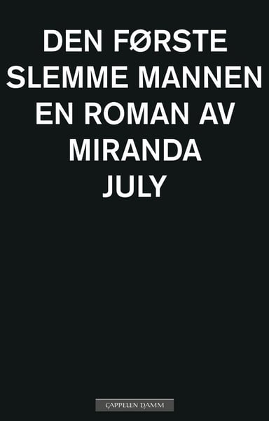 Omslag av "Den første slemme mannen"