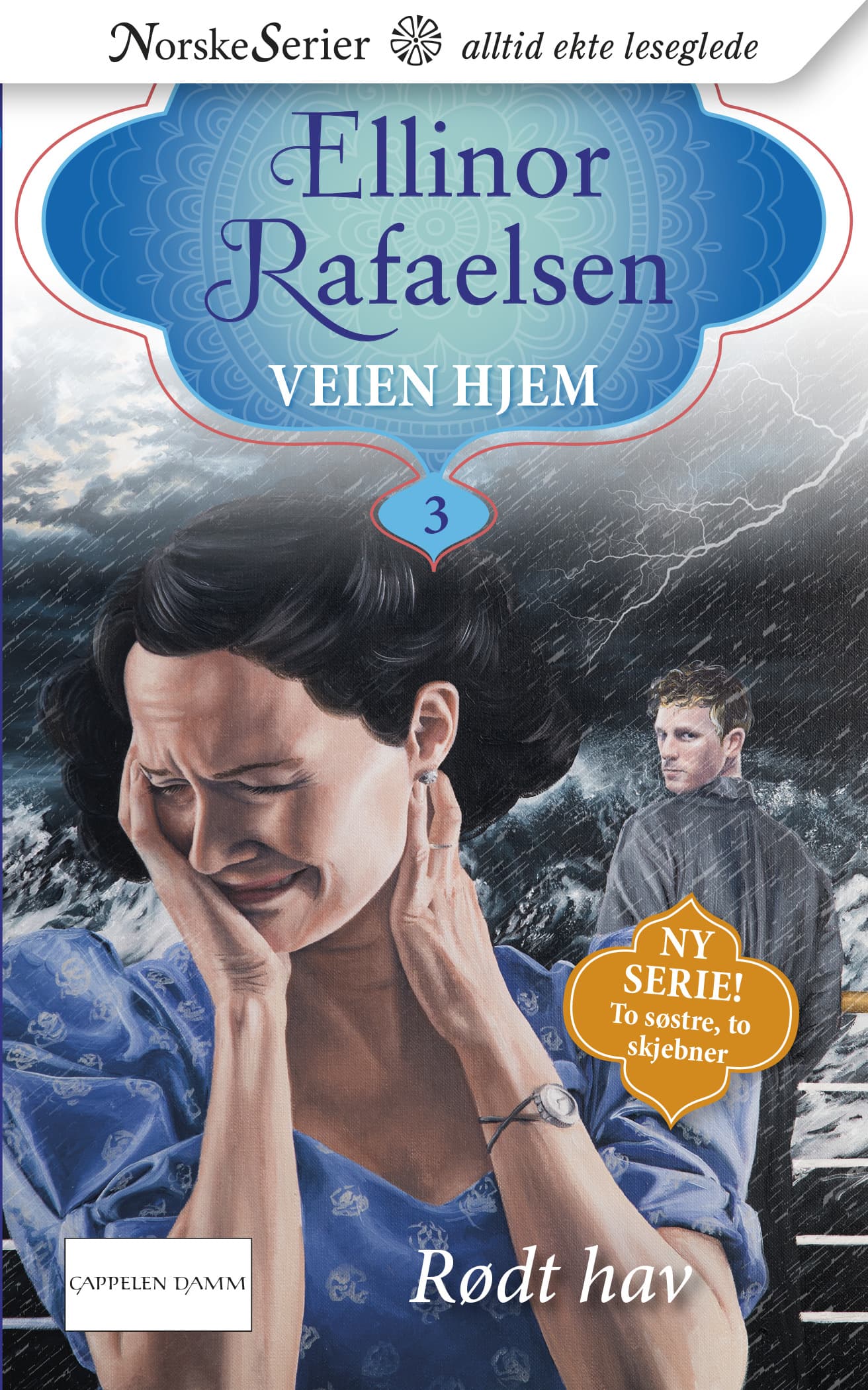 Omslag Rødt hav av Ellinor Rafaelsen (Heftet)