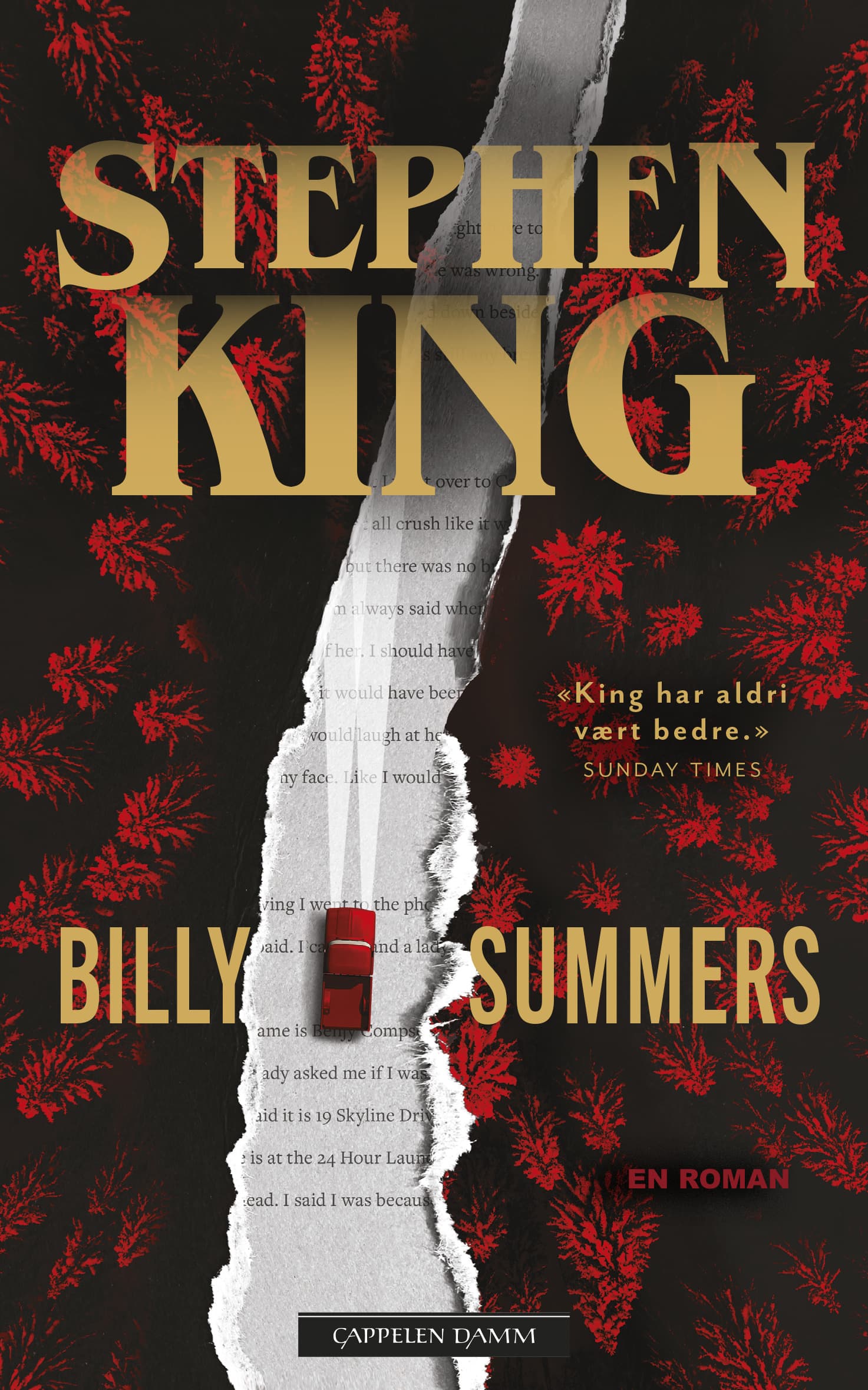 Omslag Billy Summers av Stephen King (Heftet)