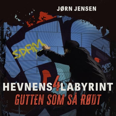 Omslag av "Gutten som så rødt"