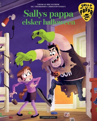 Omslag av "Sallys pappa elsker halloween"
