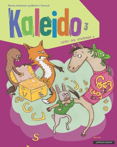 Omslag av "Kaleido 3 Lese- og språkbok A"