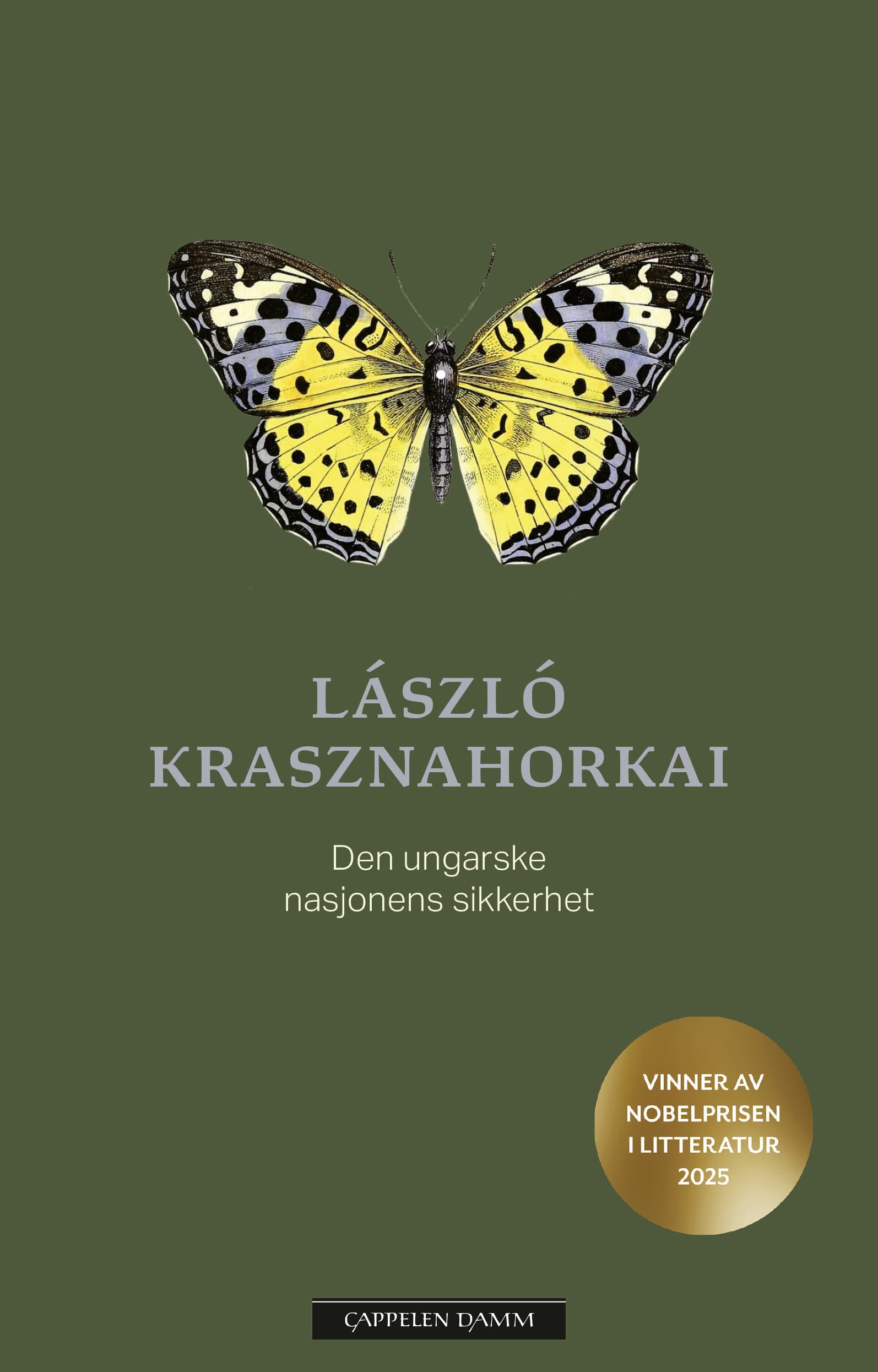 Omslag Den ungarske nasjonens sikkerhet av László Krasznahorkai (Innbundet)