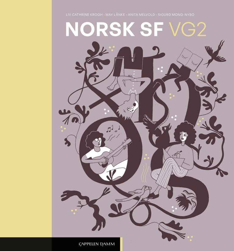 Omslag Norsk SF vg2 Lærerens bok (2026) av Liv Cathrine Krogh, May Lånke, Anita Melvold og Sigurd Mong-Nybo (Innbundet)