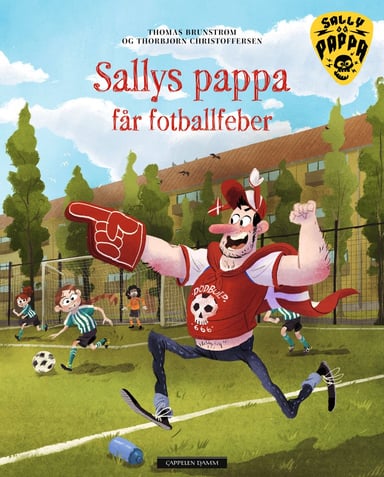 Omslag av "Sallys pappa får fotballfeber"