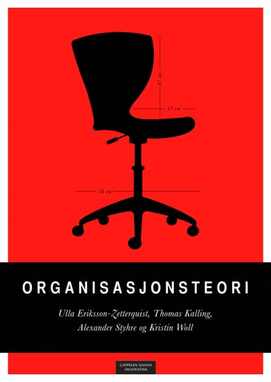 Omslag av "Organisasjonsteori"