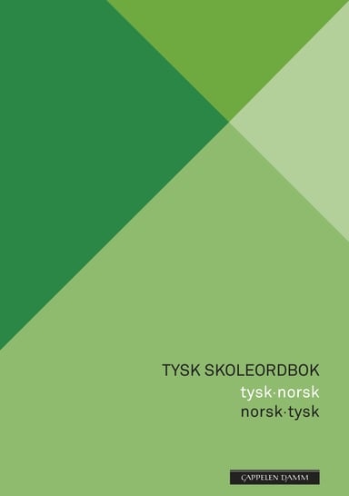 Omslag av "Tysk skoleordbok"