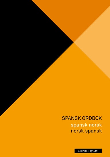 Omslag av "Spansk ordbok"