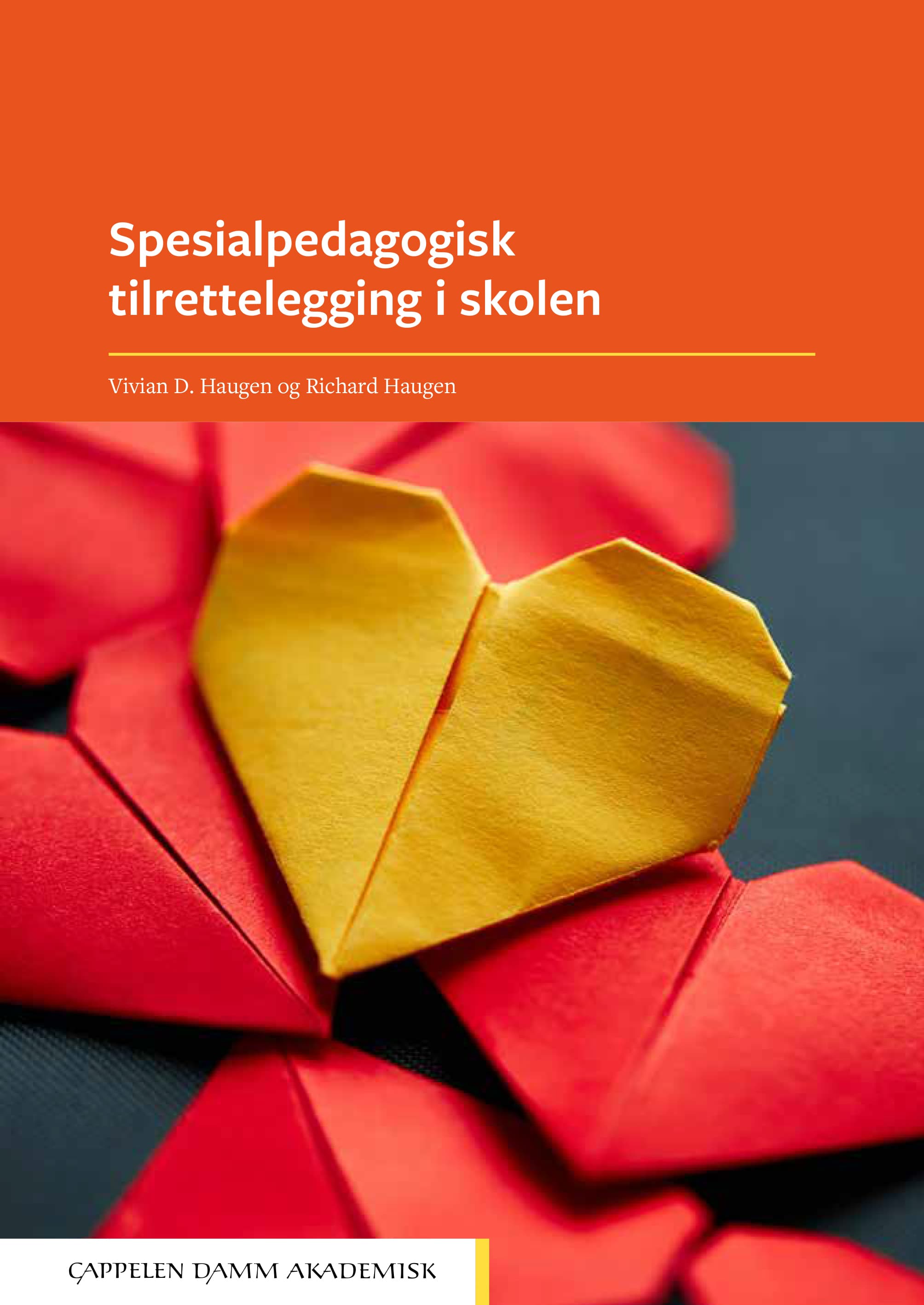 Omslag Spesialpedagogisk tilrettelegging i skolen av Vivian D. Haugen og Richard Haugen (Heftet)