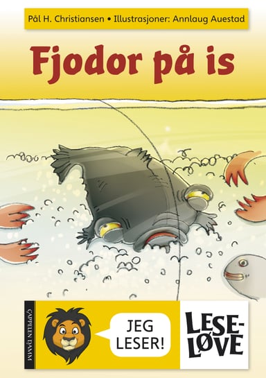 Omslag av "Leseløve - Fjodor på is"